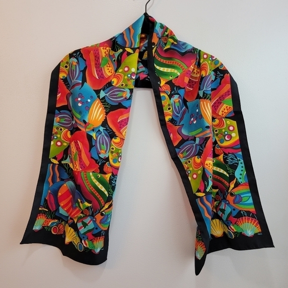 unknow Accessories - Tropical Fish Scarf